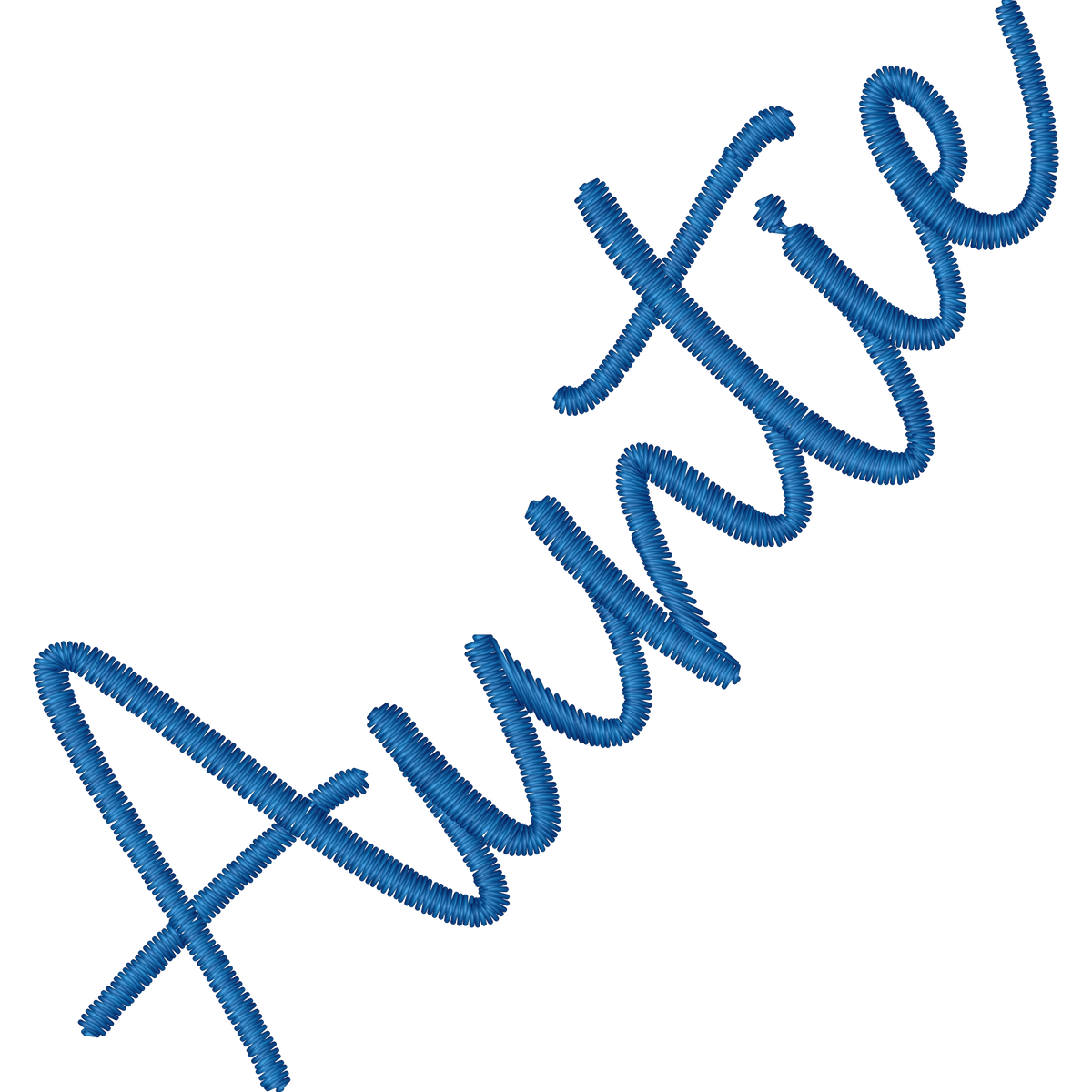 Auntie Neck Pattern Pieces machine embroidery stitch preview