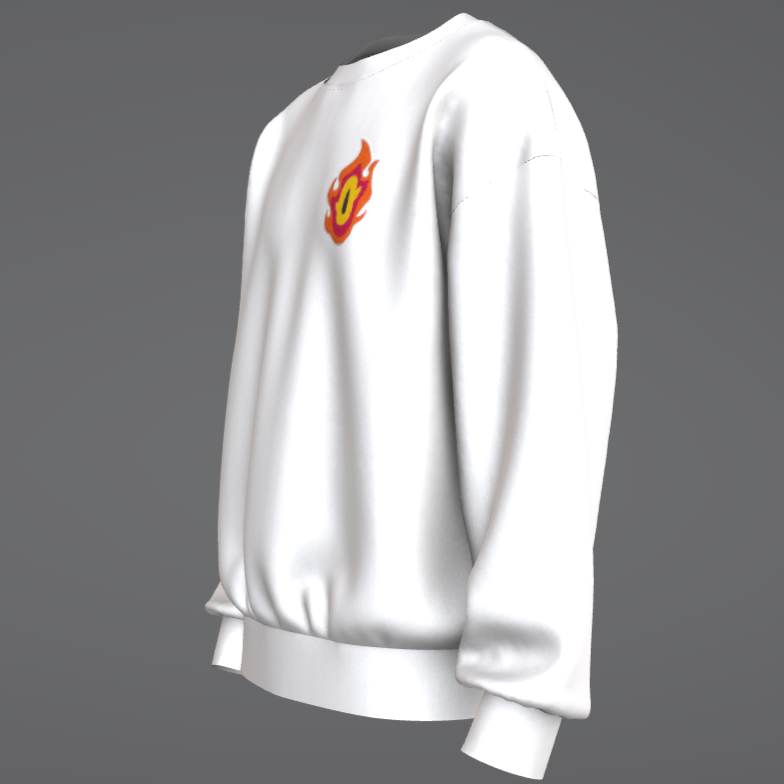 Rengoku Sword Hilt Embroidered Sweatshirt – Demon Slayer Anime Crewneck