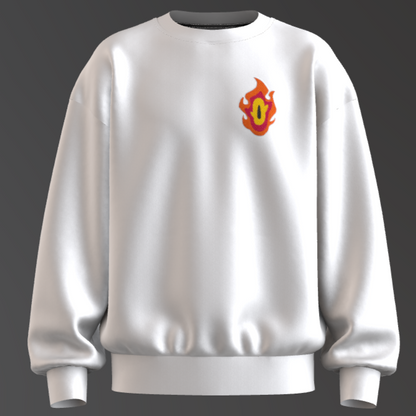 Rengoku Sword Hilt Embroidered Sweatshirt – Demon Slayer Anime Crewneck