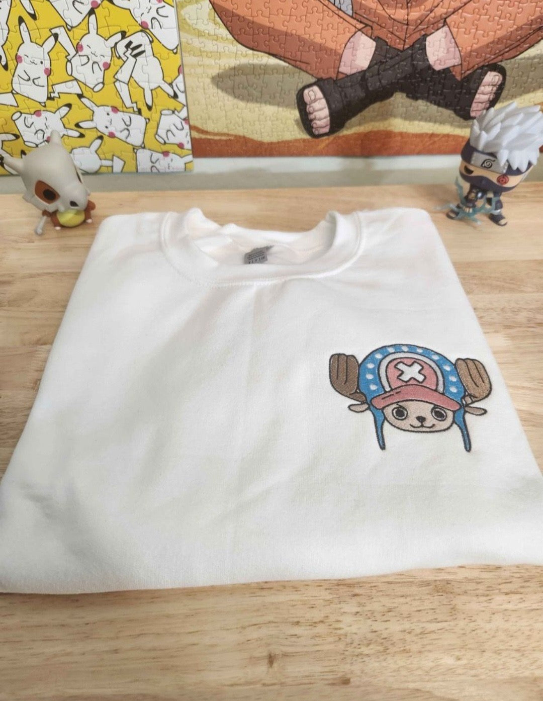 White Chopper embroidered crewneck sweatshirt
