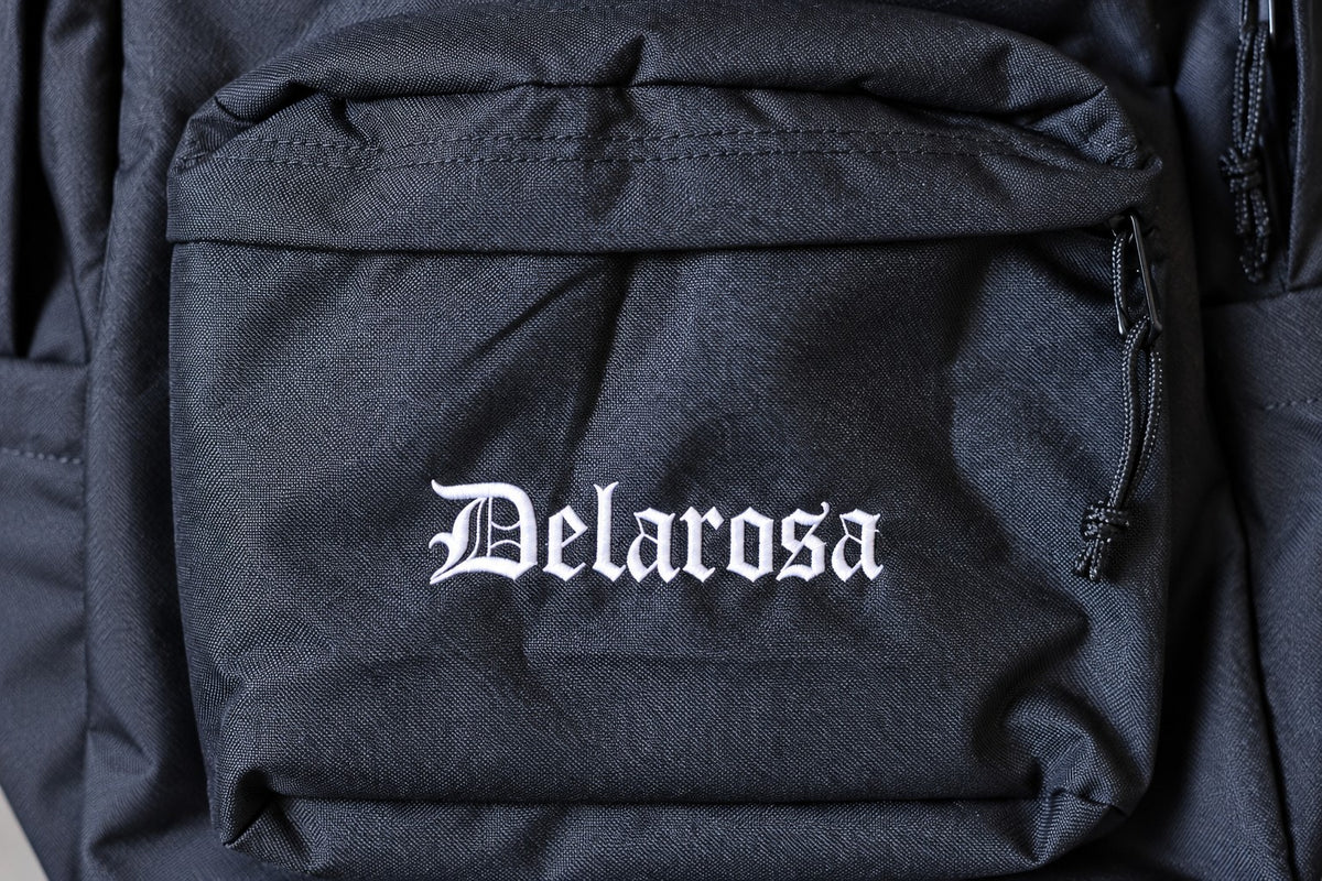Custom Name Embroidered Backpack – close-up detail