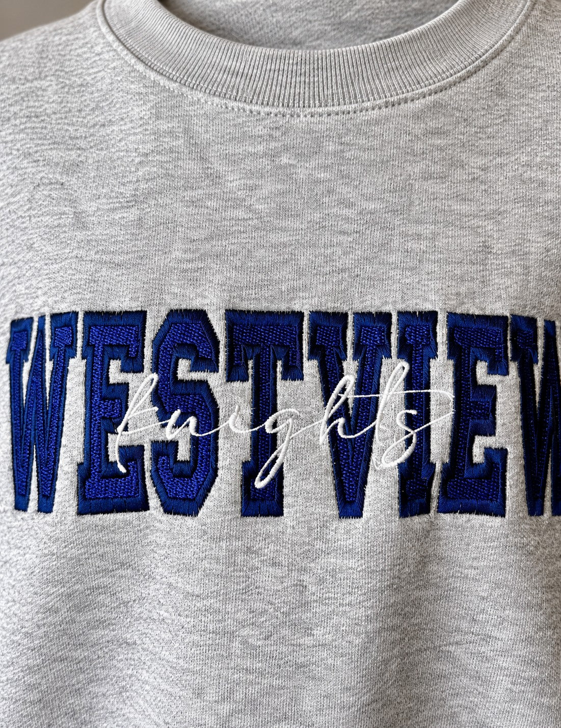 Custom Logo Embroidery – Business, Team, Ranch & Union Apparel – close-up detail