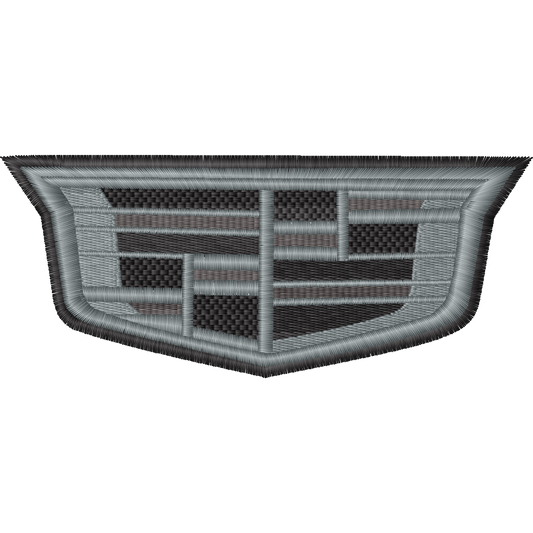 Cadillac Crest machine embroidery stitch preview