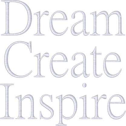 Dream Create Inspire machine embroidery stitch preview