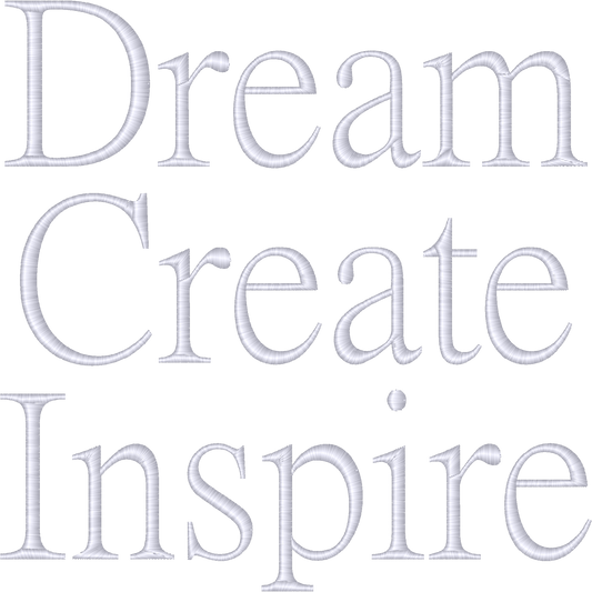 Dream Create Inspire machine embroidery stitch preview