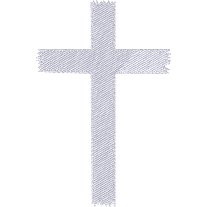 Simple Cross machine embroidery stitch preview