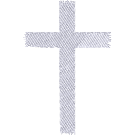 Simple Cross machine embroidery stitch preview