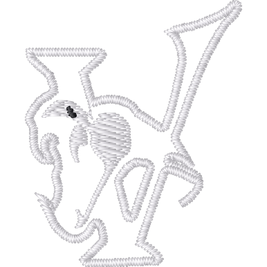 Gold Knight Emblem machine embroidery stitch preview