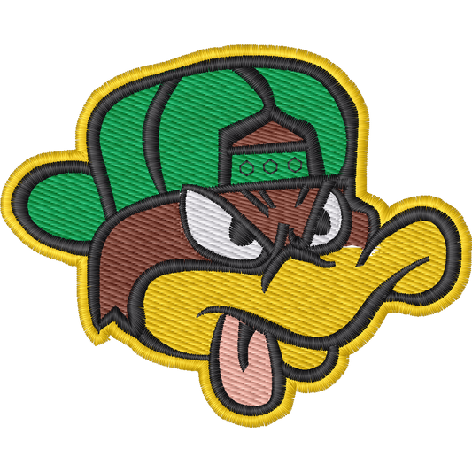 Duck Nasty machine embroidery stitch preview