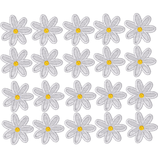 Daisy Earring Multiples machine embroidery stitch preview