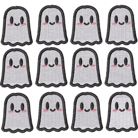 Ghost Earring Multiples machine embroidery stitch preview