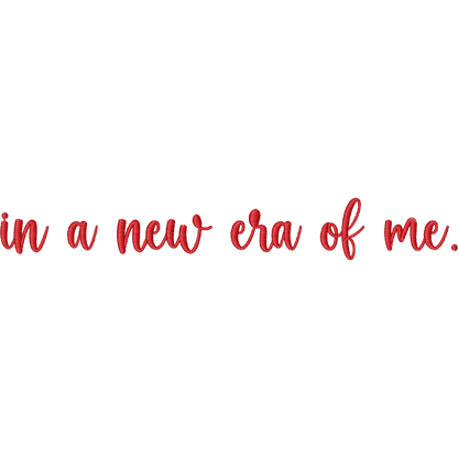 In a New Era of Me machine embroidery stitch preview