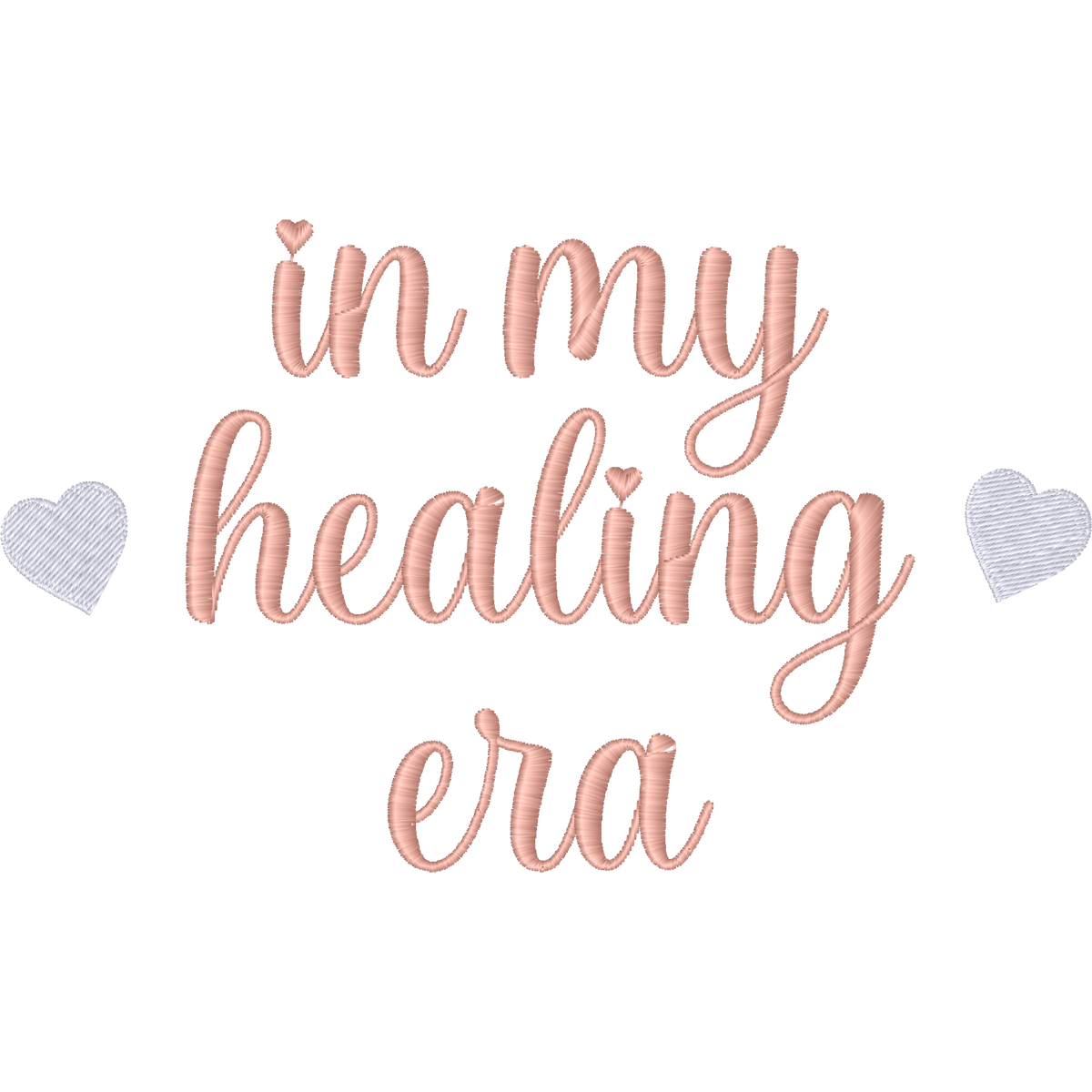 In My Healing Era machine embroidery stitch preview