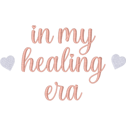 In My Healing Era machine embroidery stitch preview