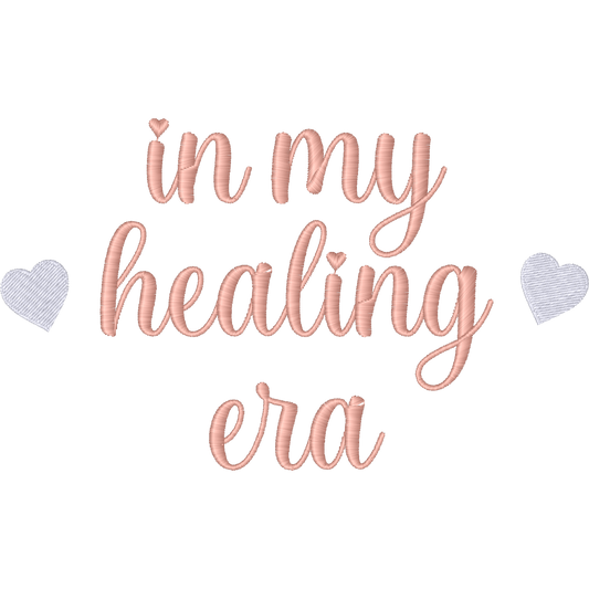 In My Healing Era machine embroidery stitch preview