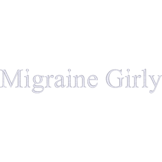 Migraine Girly machine embroidery stitch preview