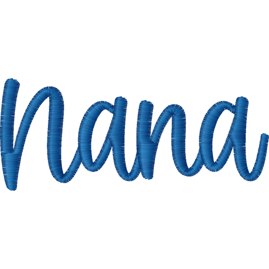 Nana Script Variant machine embroidery stitch preview