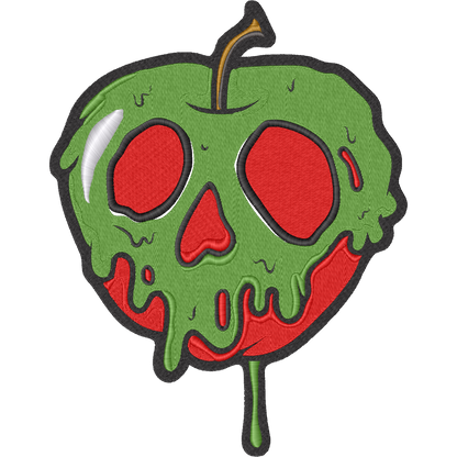 Green Poison Apple machine embroidery stitch preview