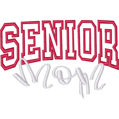 Senior Mom machine embroidery stitch preview
