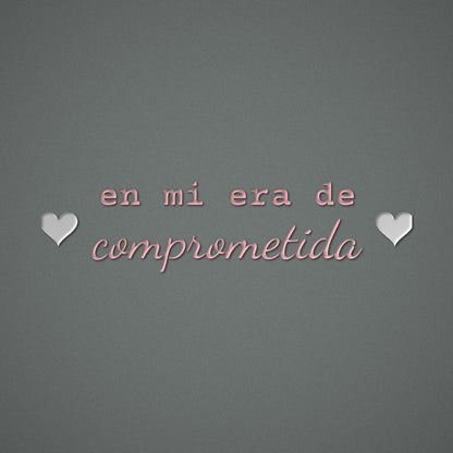 En Mi Era de Comprometida Embroidered Sweatshirt – embroidery close-up