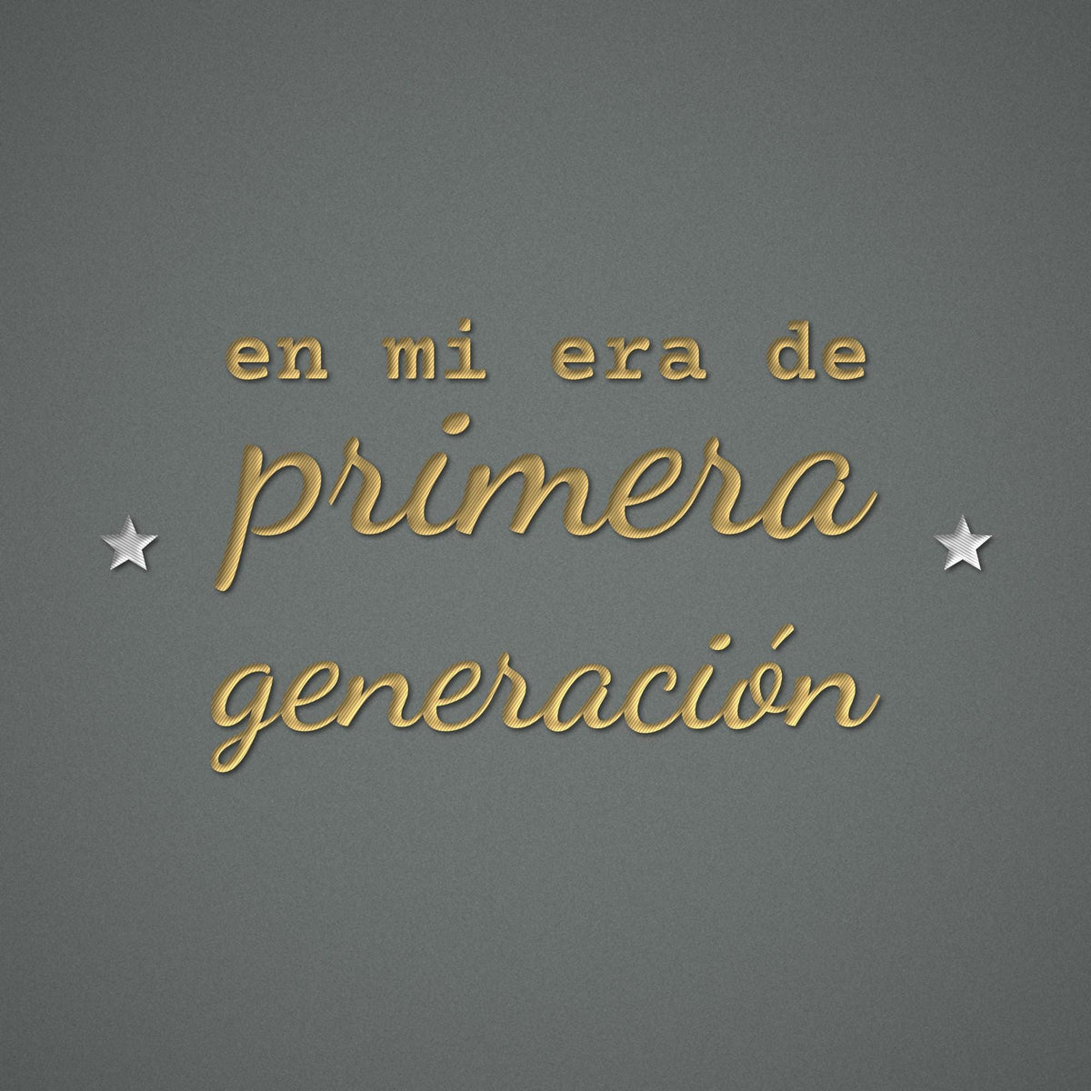 Primera Generación Graduate Embroidered Sweatshirt – embroidery close-up