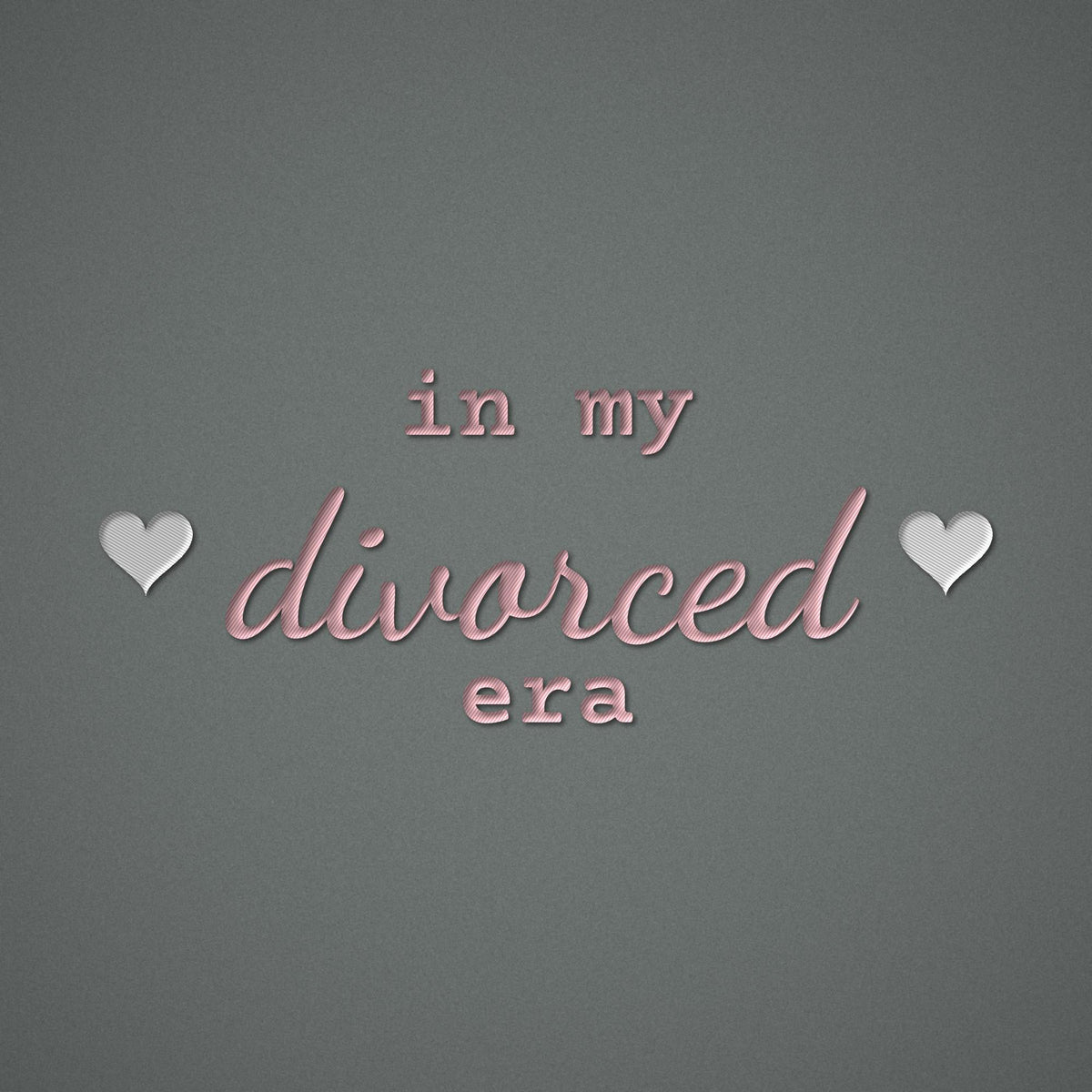 In My Divorced Era Embroidered Sweatshirt – embroidery close-up